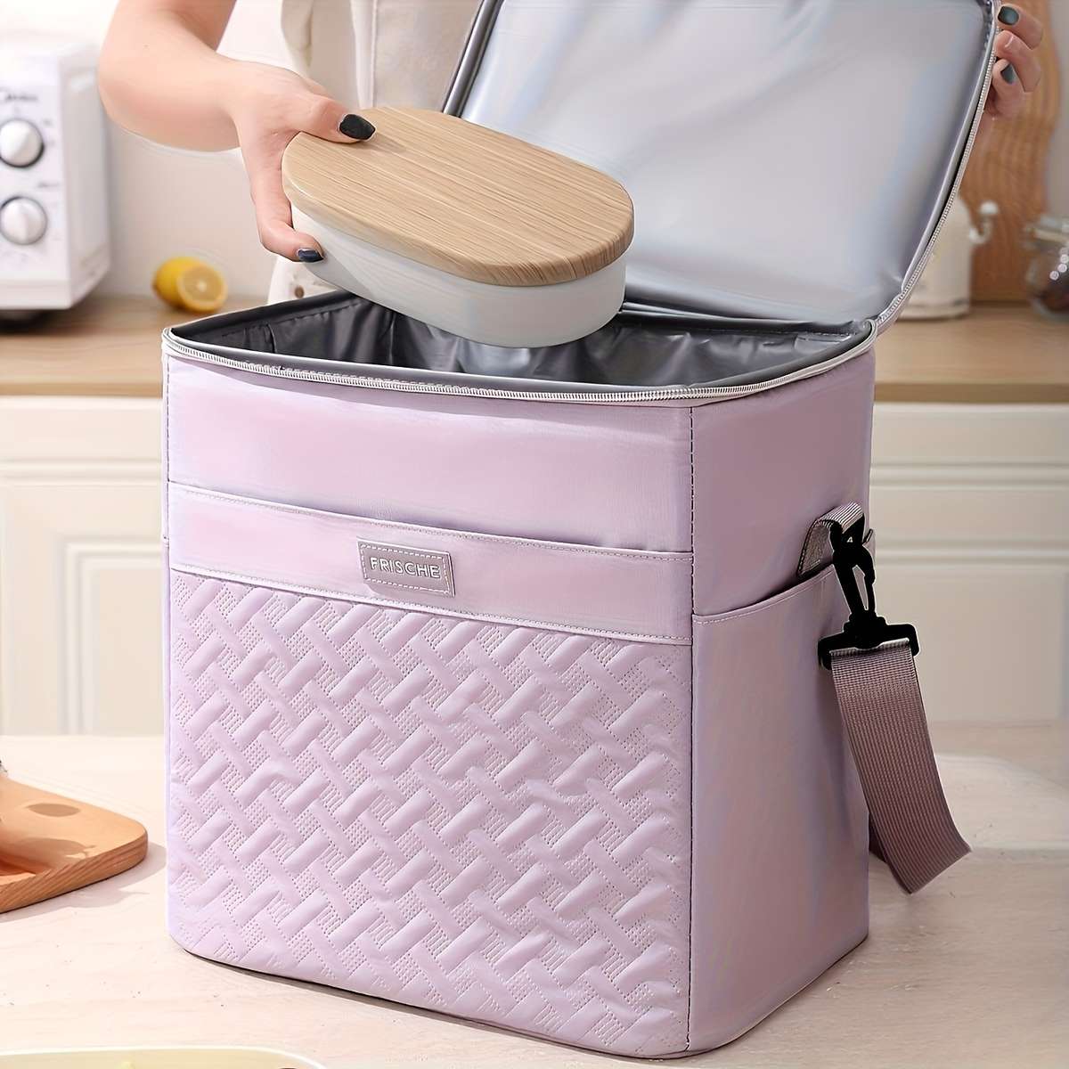 Insulated Cooling Bag Color Grey