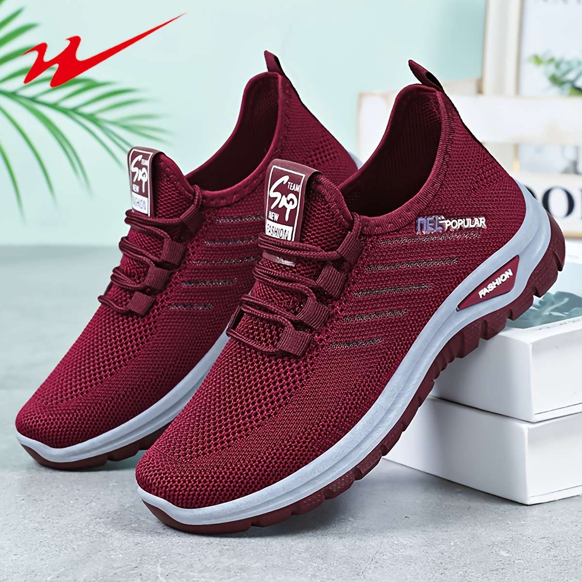 Women S Sneakers Color Red Sizeuk 4