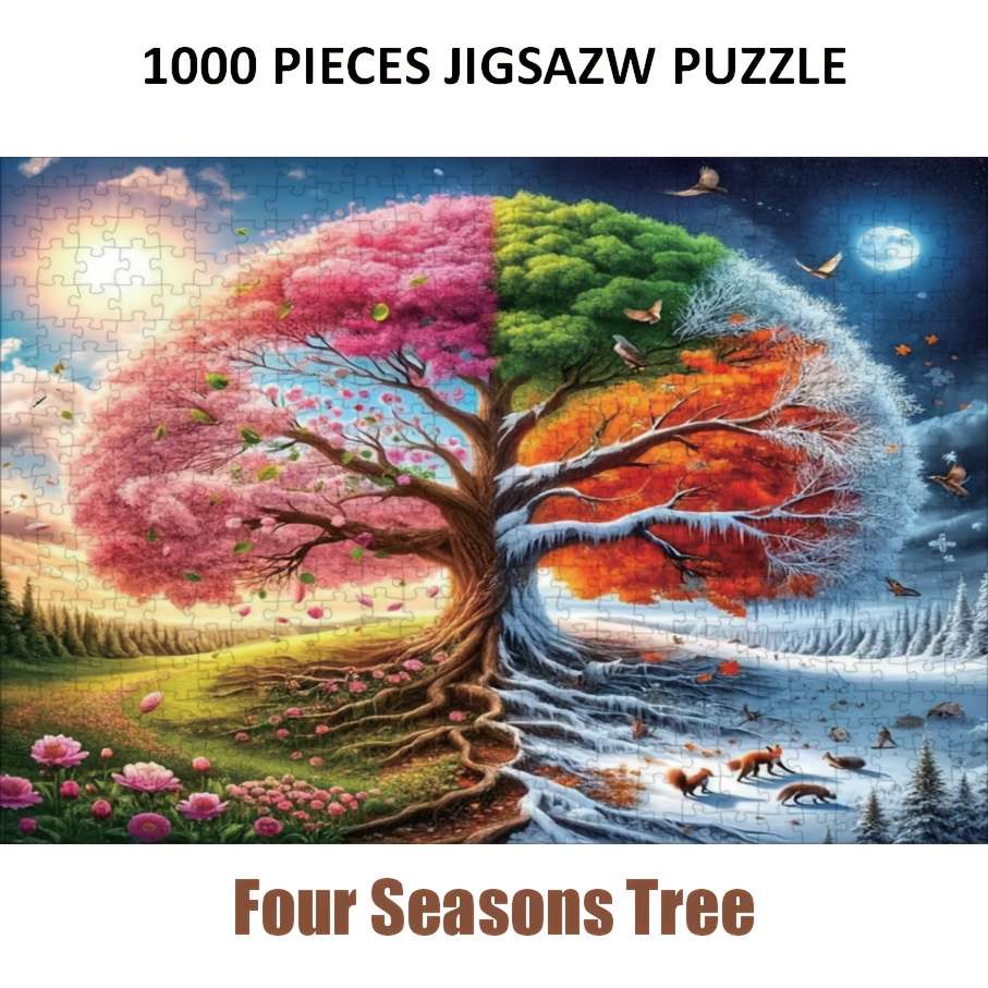 1000 Piece Paper Jigsaw Puzzle For Adults