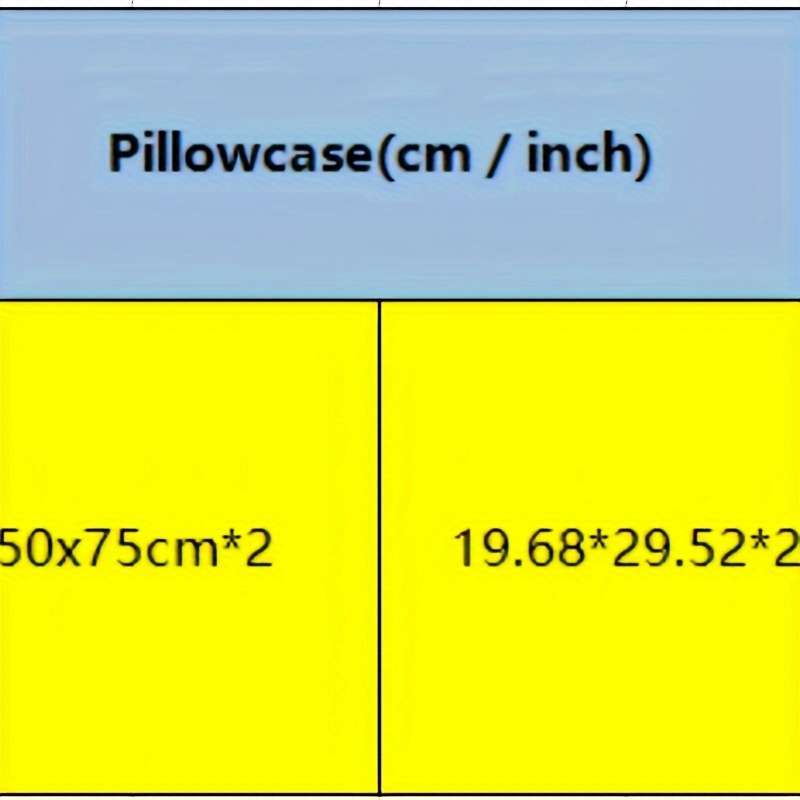 Satin Pillowcase Color Style7 Size50Cm*75Cm