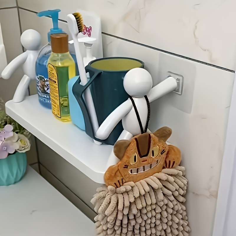 Bathroom Storage Rack Model 2 Gray