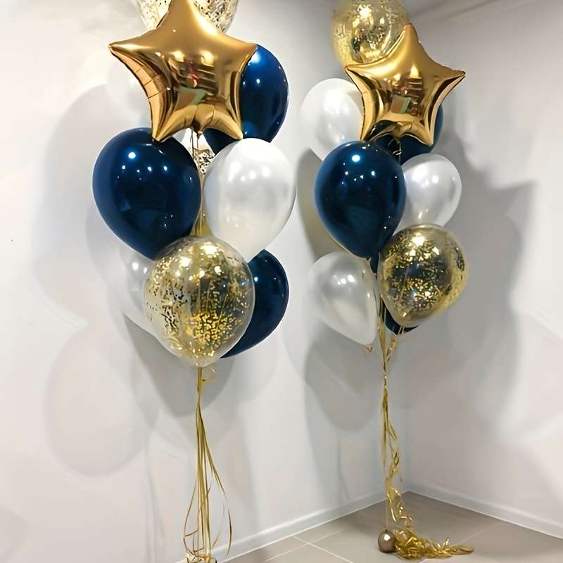 Balloon Items 7Pcs Night Lantern Pentagram Balloon Set