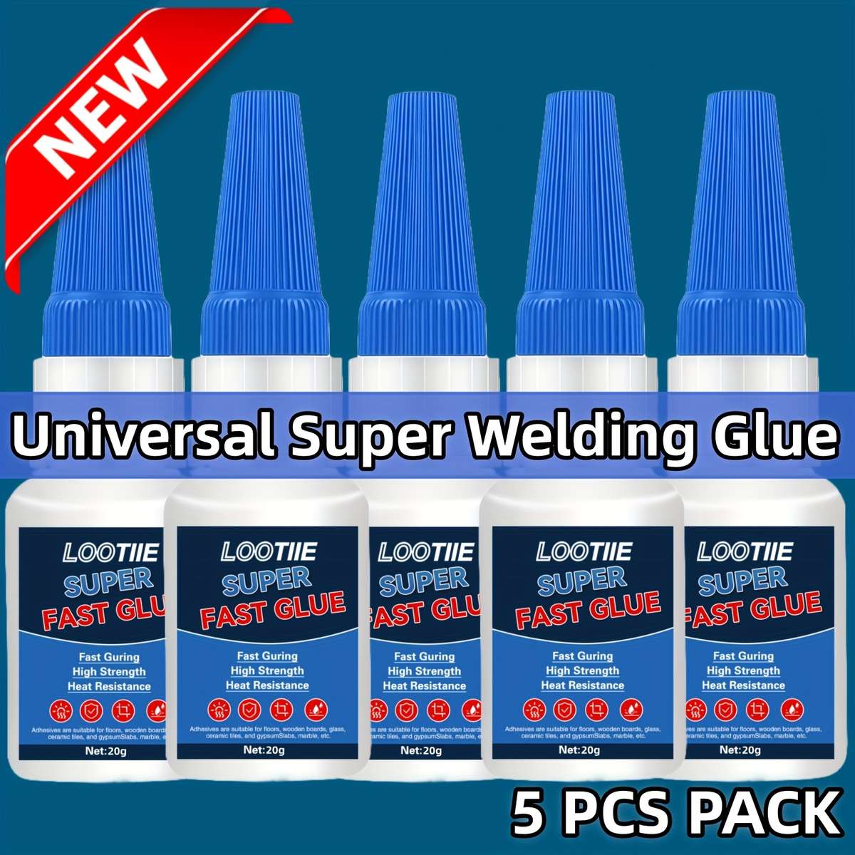 Professional Quick Drying 5Pack Super Strong Quickdry For Creative Projects