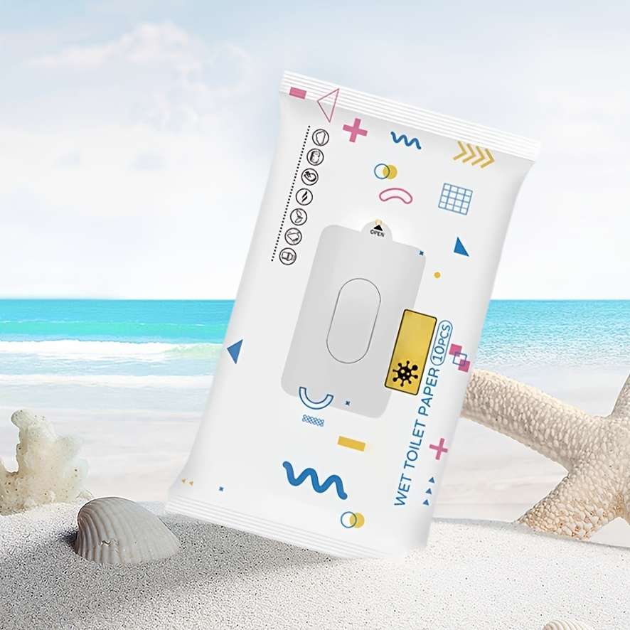 Wet Wipes Quantity 10 Puffs1 Pack