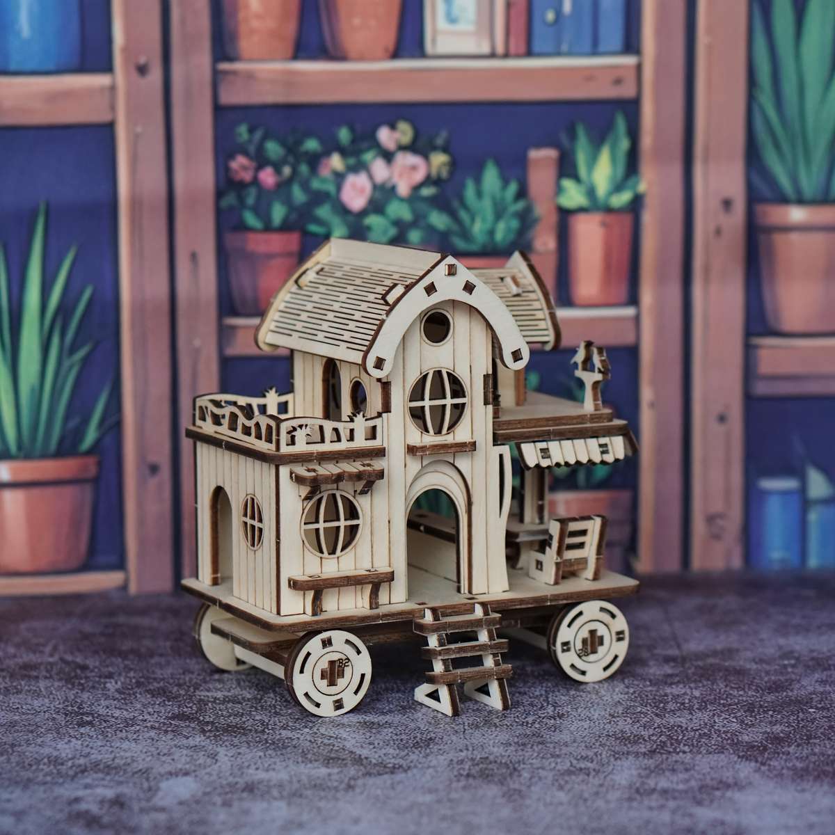 3D Model Desktop Ornaments Items Mobile Home
