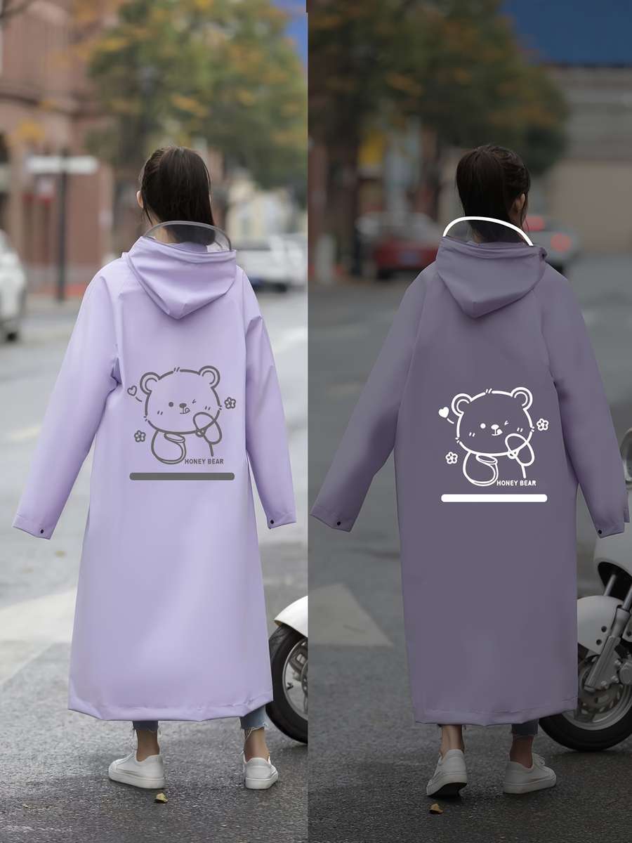 Raincoat Violet Size M