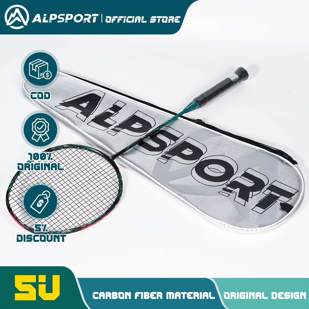 Badminton Racket Color  Whitegift Box