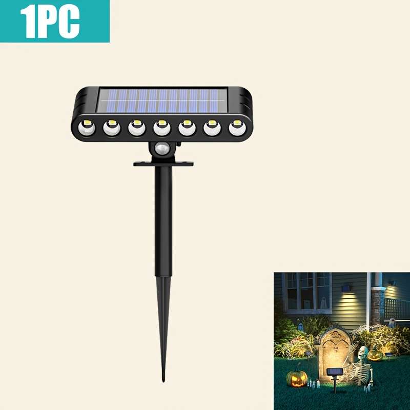 Solar Emergency Lights Model Solar Spotlight Cool White Light With 7 Led Beads Quantity