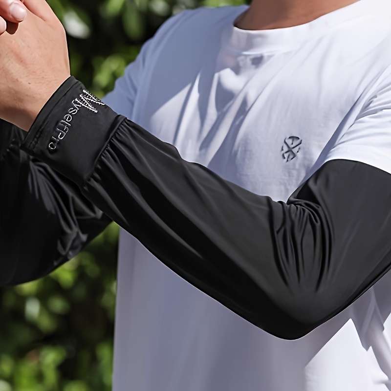 Sunscreen Sleeves Color White Quantity 2Pcs1Pair