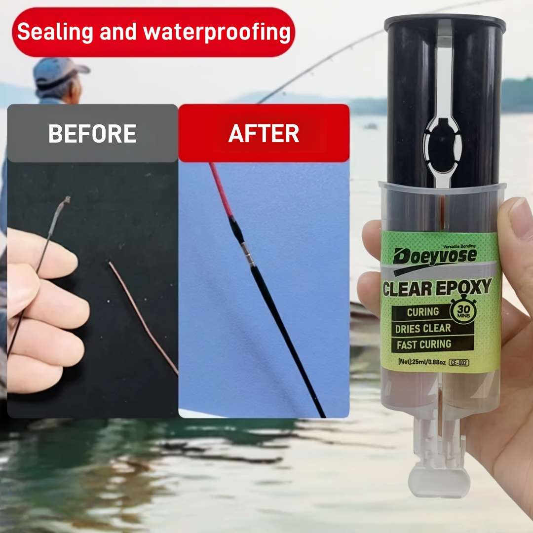 HeavyDuty Reliable Premium Adhesive Blend Long Lasting Doeyvose Clear Epoxy For