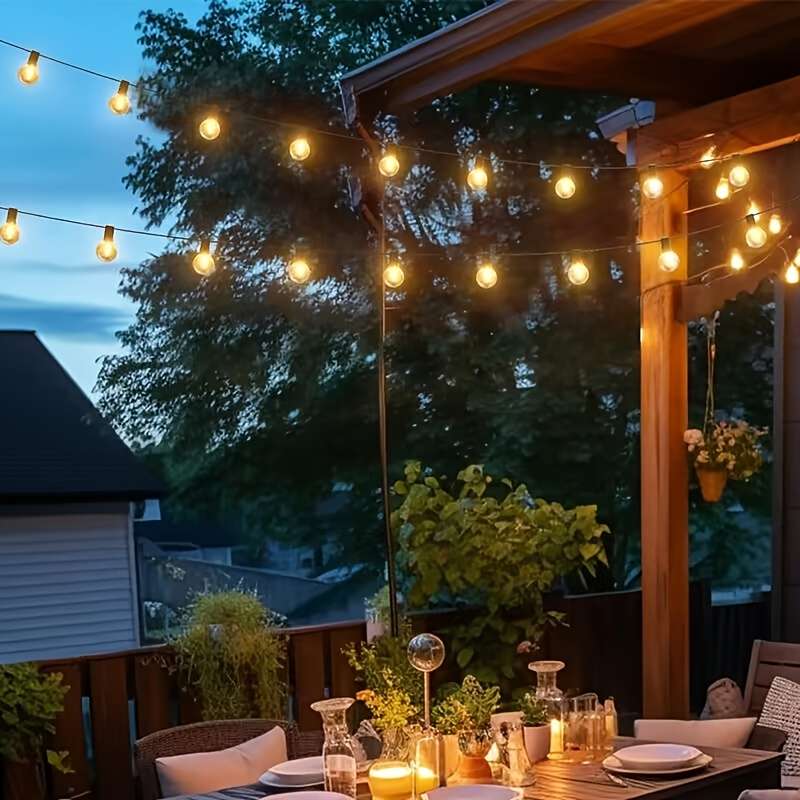 12+1 Led Usb Light String Plastic Bulb