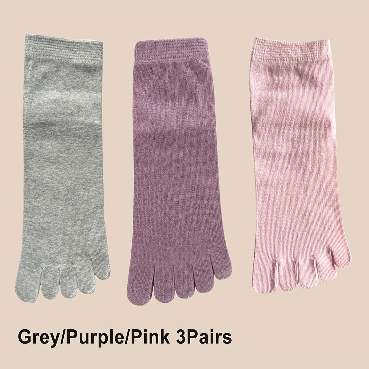 Women S Socks Color Grey*3Pairs Size Onesize