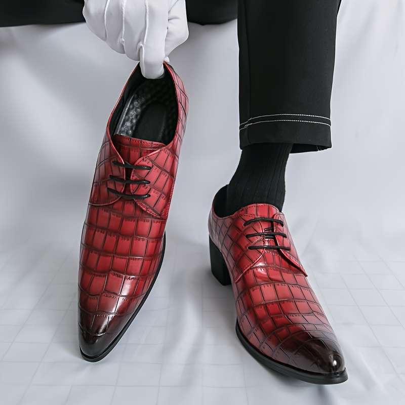 Mens Leather Shoes Color Brown Sizeuk 10
