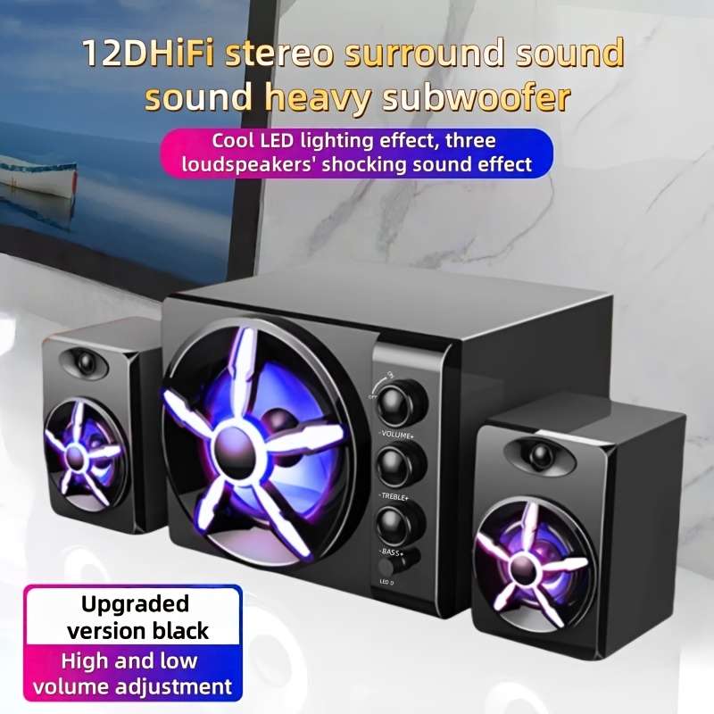 Speaker Color Black Items4#
