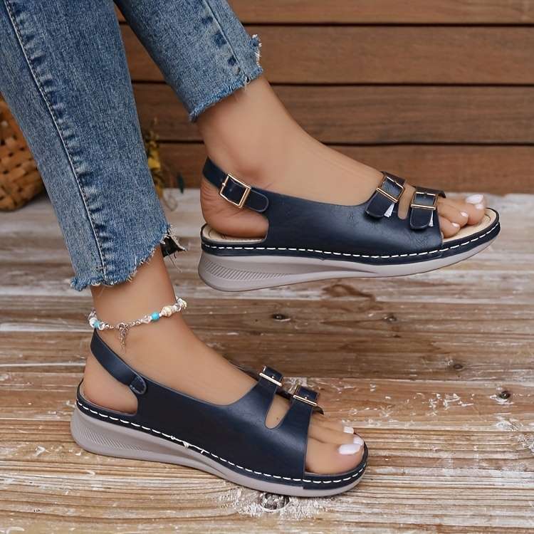 Sandals Color Deep Blue Sizeuk 7