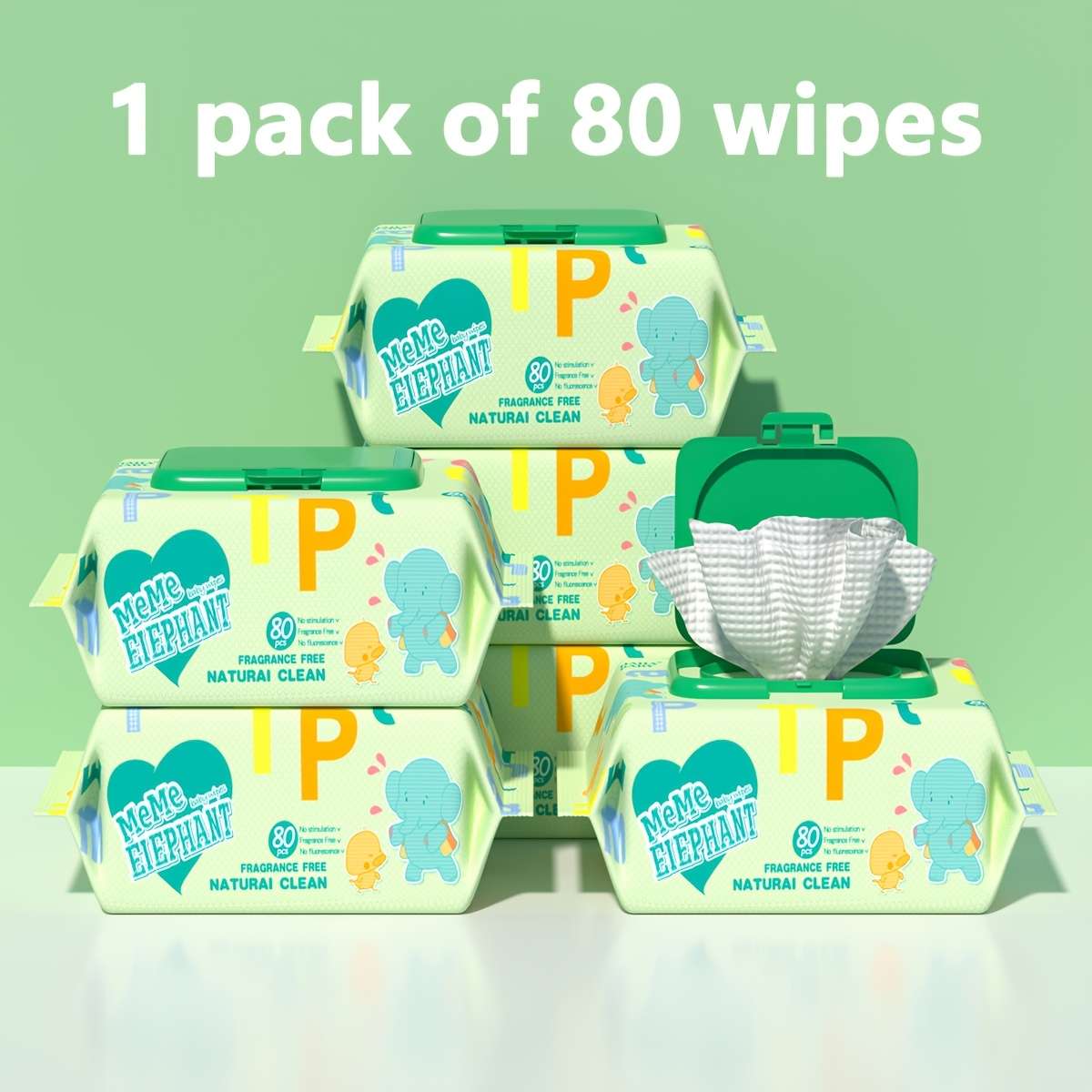 Wet Wipes Quantity 80 Pumps1 Pack