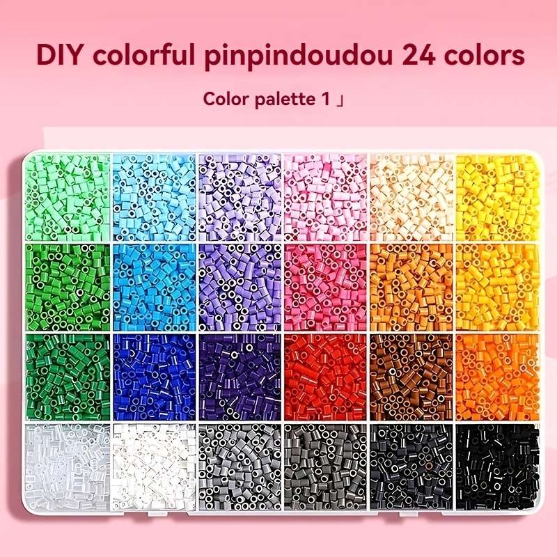 Perler Bead Set 96 Color Refill 4 Boxes Random Colors No Repeats