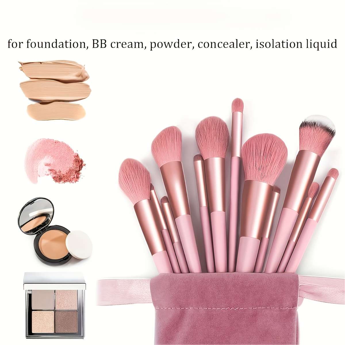 Makeup Brush Set Color Noble Purple