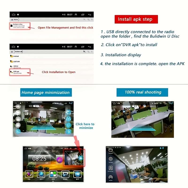 Dashcam Model U2 720P Without Card