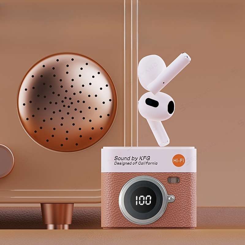 Rechargeable Wireless Earbuds Headphones Headset