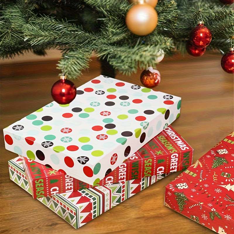 Christmas Gift Boxes Quantity 4Pcs