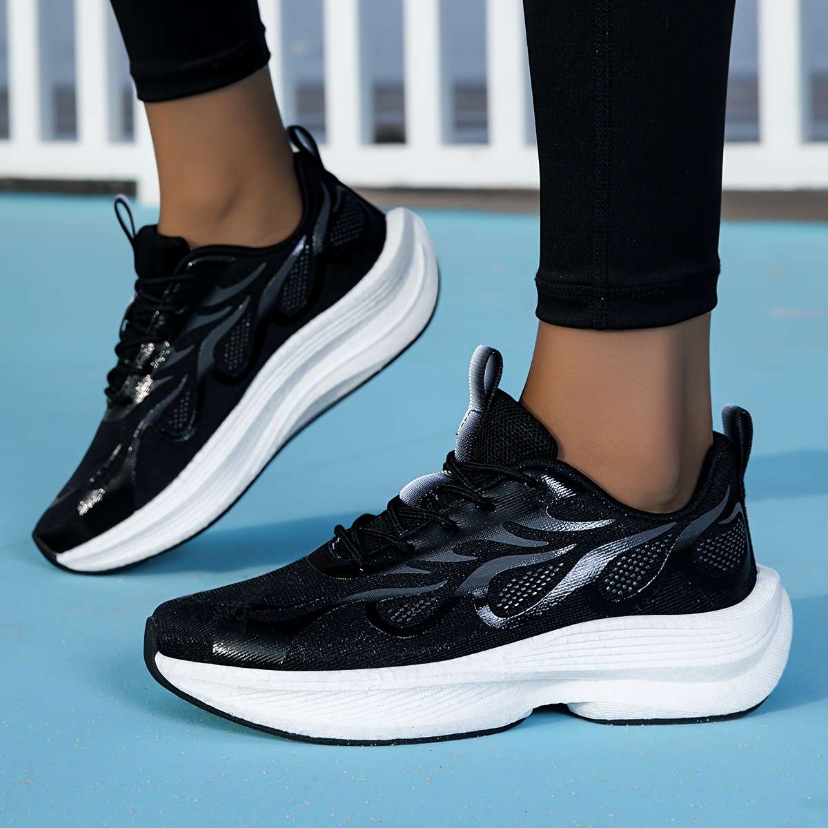 Sneakers Color Black Sizeuk 7.5