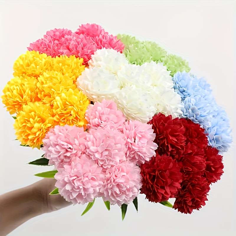 Simulated Flower Color 2S Seven Elegant Mixed Colors