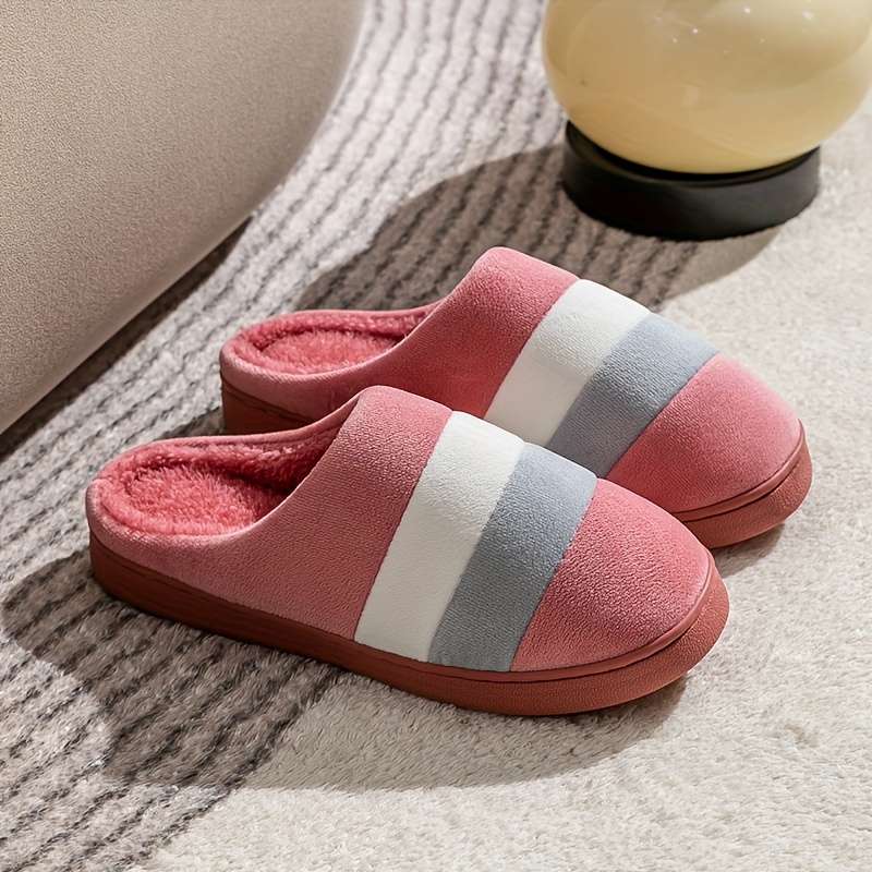 Cotton Slippers Color Red Sizeuk 9.5-10