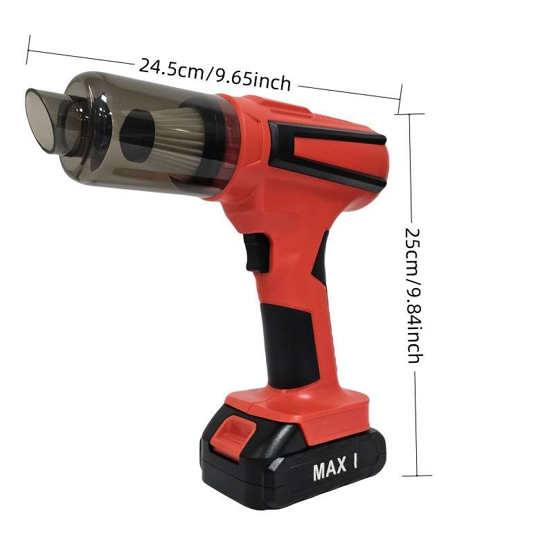Vacuum Cleaner Items Red Complete Machine  Accessories