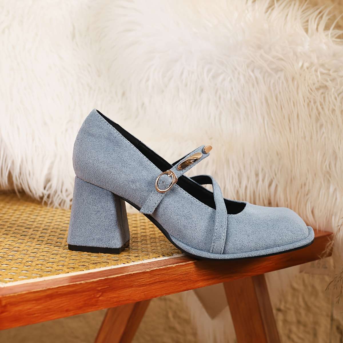 Women S High Heels Color Light Blue Sizeuk 6