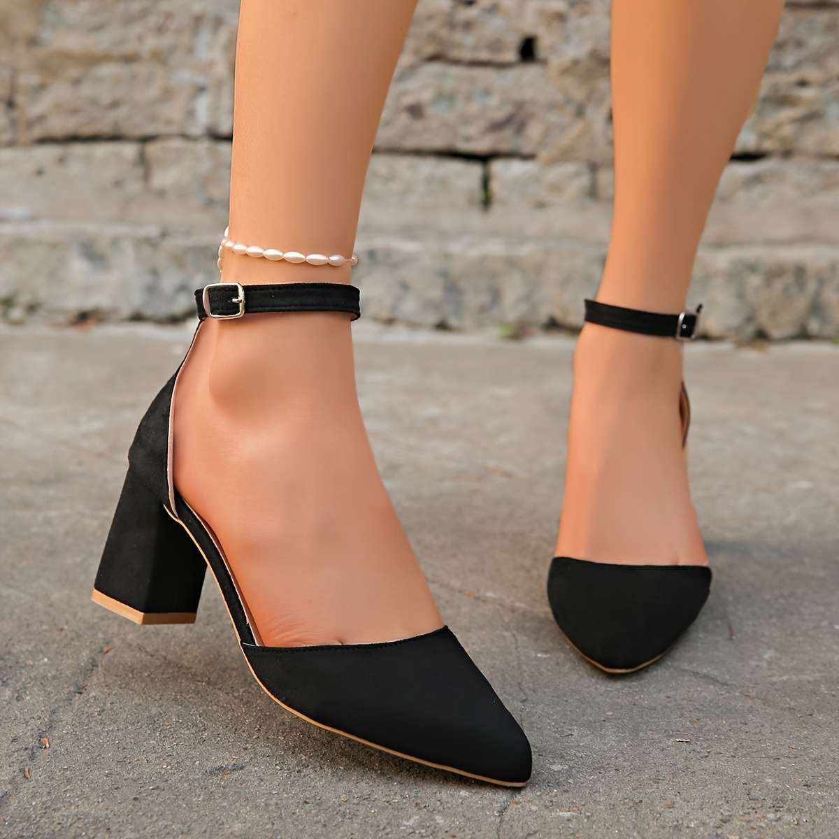 Women S High Heels Color Black Sizeuk 4