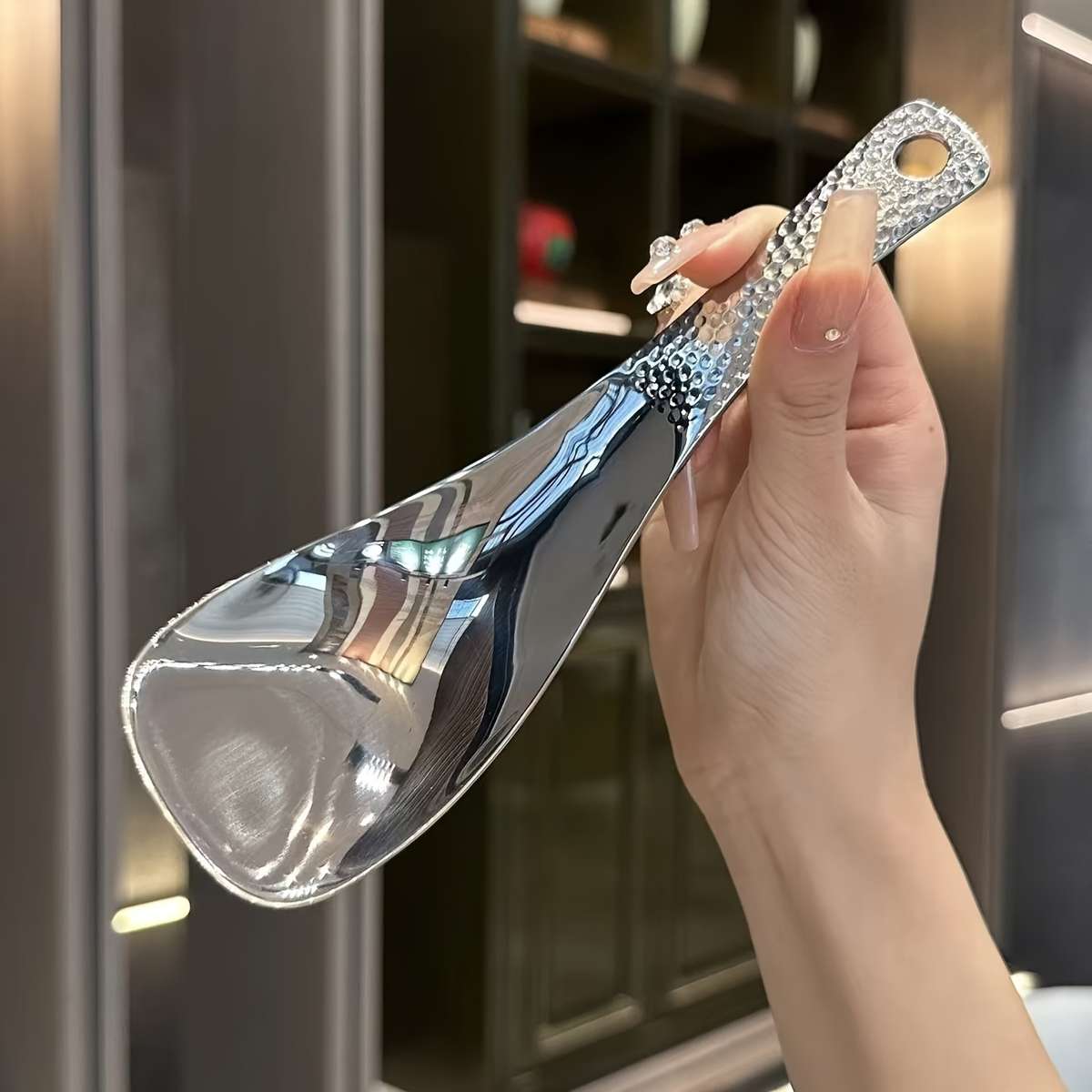 Kitchenware Material  Creative Household Square Stainless Steel Rice Scoop