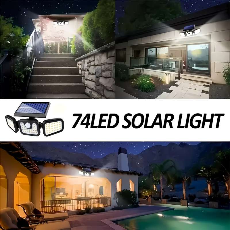 Solar Safety Light Outdoor Solar Light