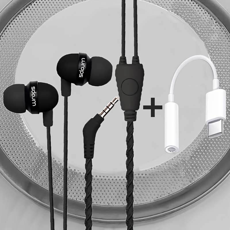 Wired Headphones Green