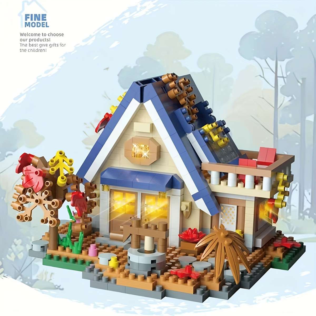 Building Toy Architectural Model Toy Set Model Mz 327