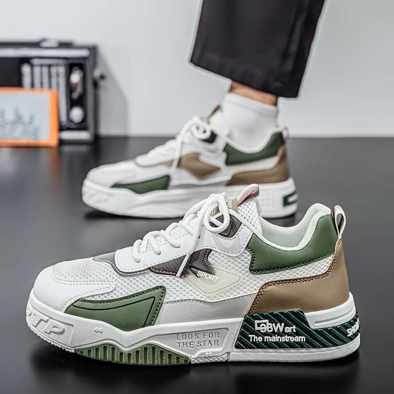 Sneakers Color Khaki Sizeuk 7