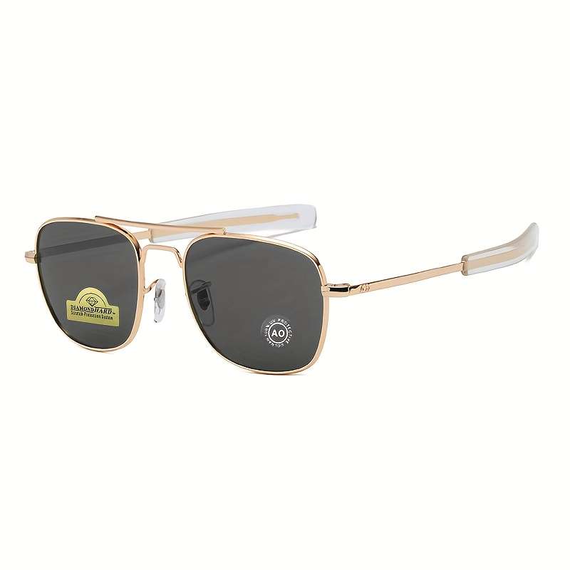 Mens Glasses Color C5 Golden Gray
