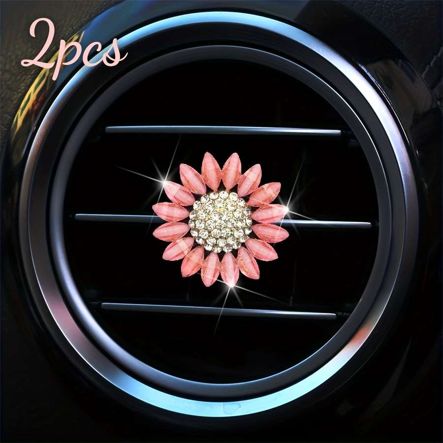 Car Interior Decor 2Pcscolor Pink