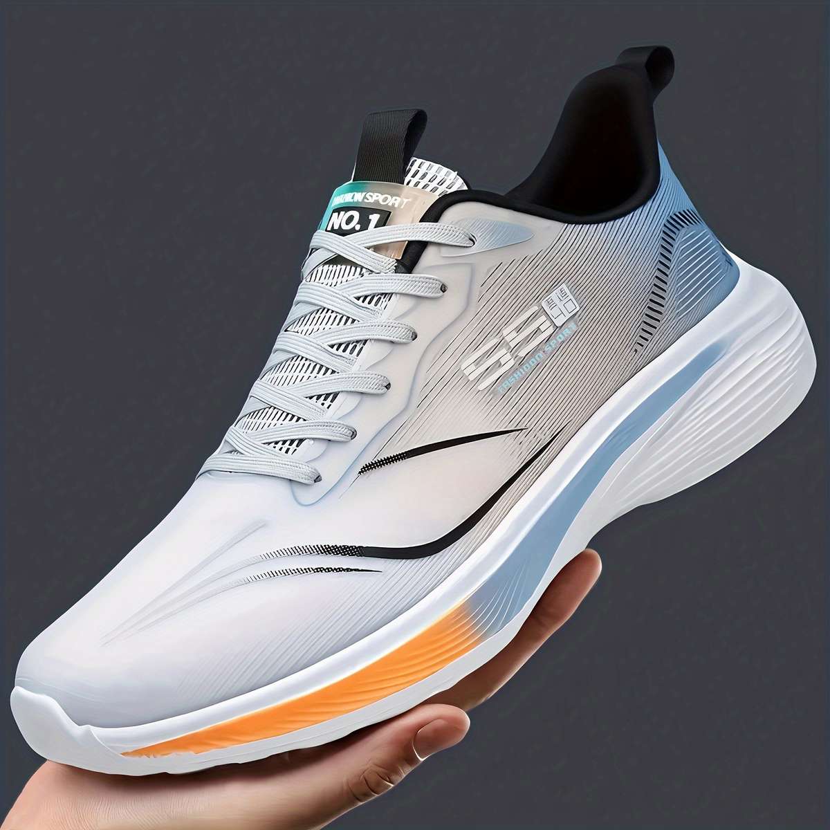 Sneakers Color White Green Sizeuk 7