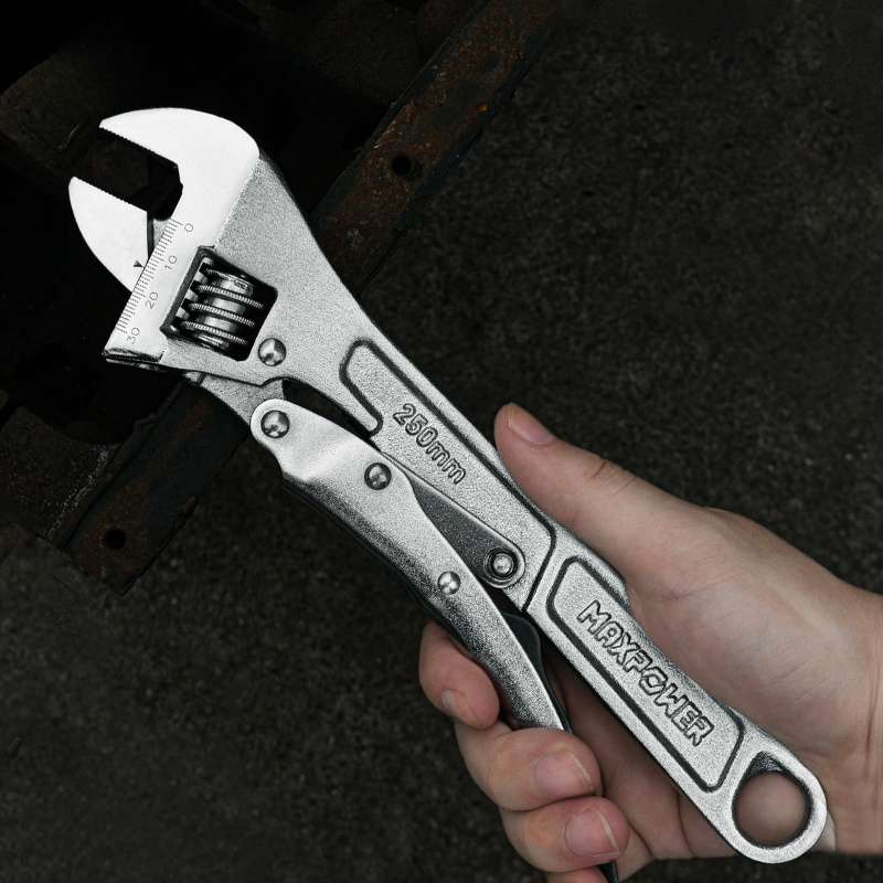 Maxpower Heavy Duty 10-inch Adjustable Wrench