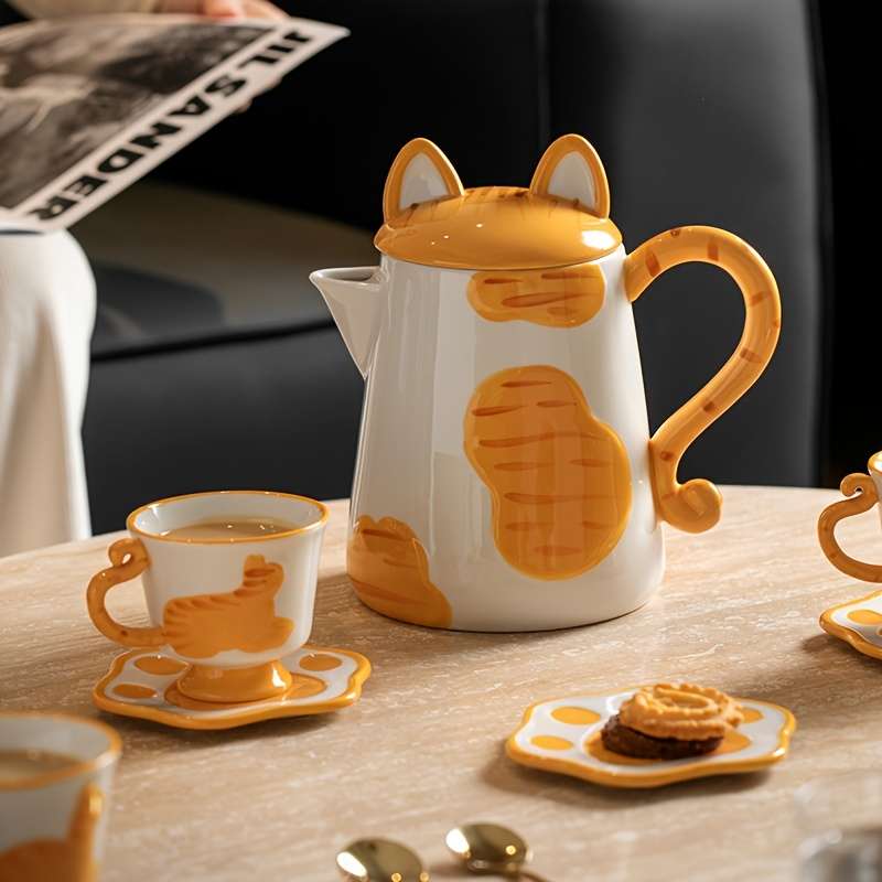 Water Cup Items Cat Cup And Dish