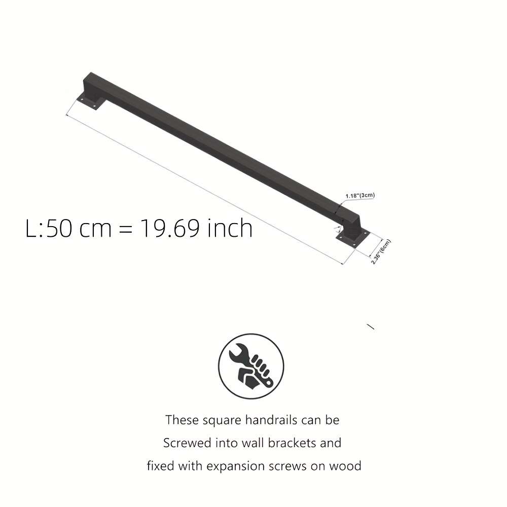 Handrail Size 3*3*150Cm