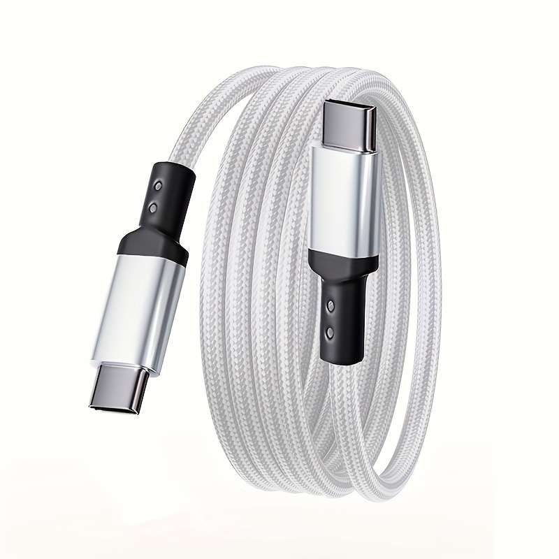 Charging Cable Color Silvery Size200Cm 6.5Ft 78.7In