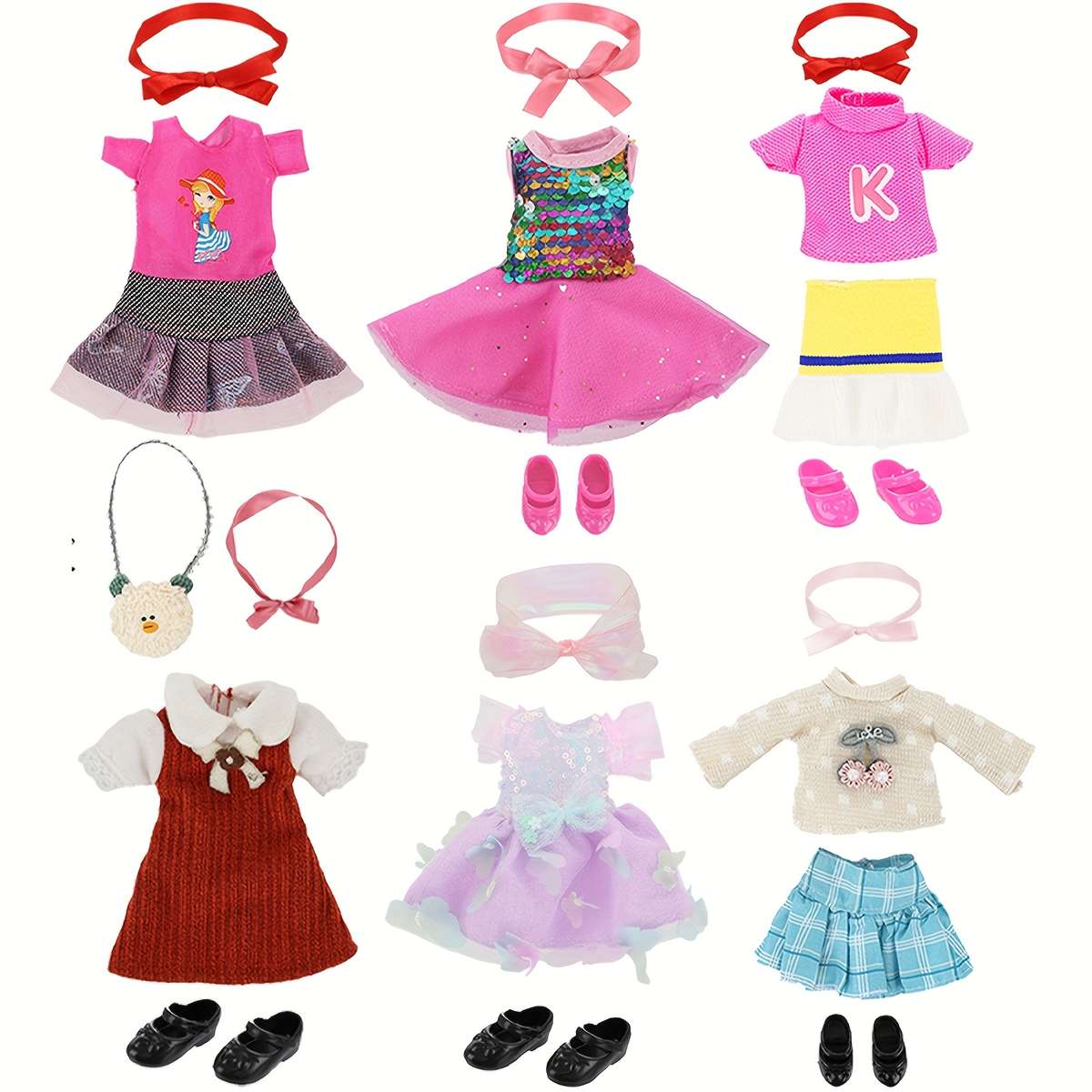 Toy Dolls Style ST Q10 071C Sequin Skirt