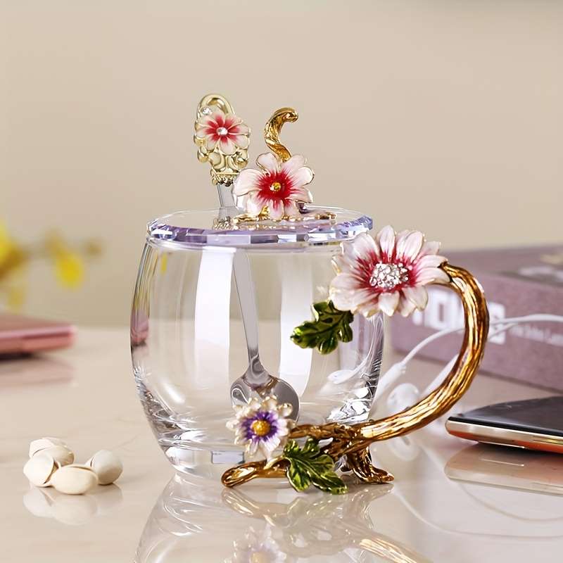 Water Cup Model 320Ml Short Cup   Spoon