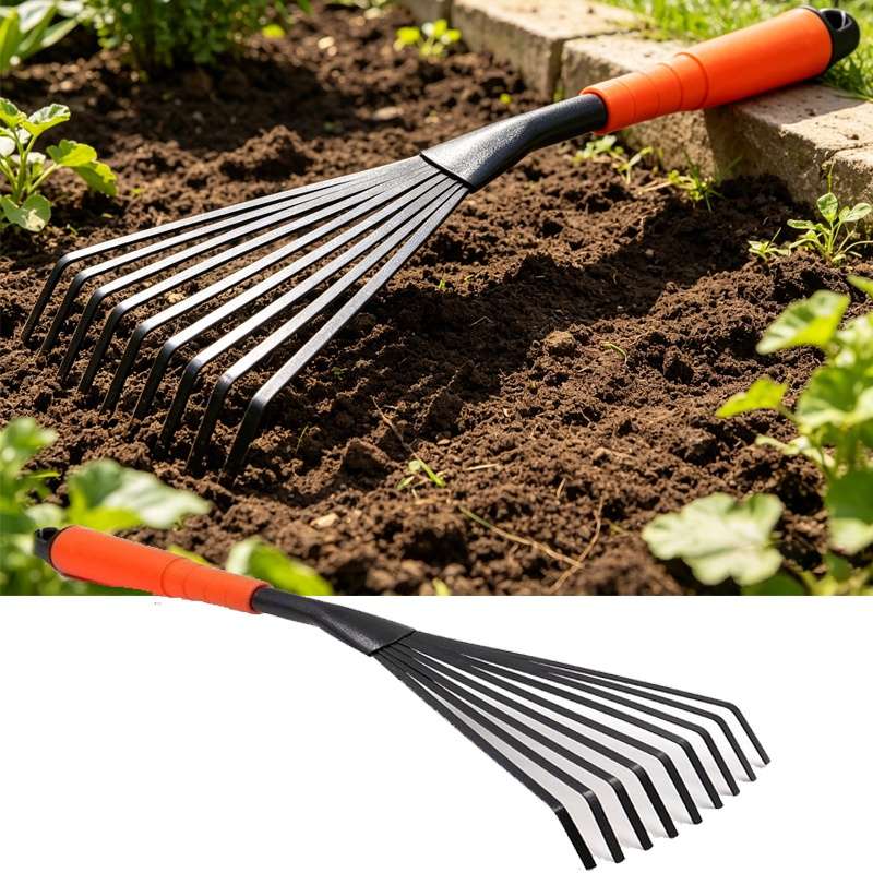 Garden Supplies Model Nine Claw Rake