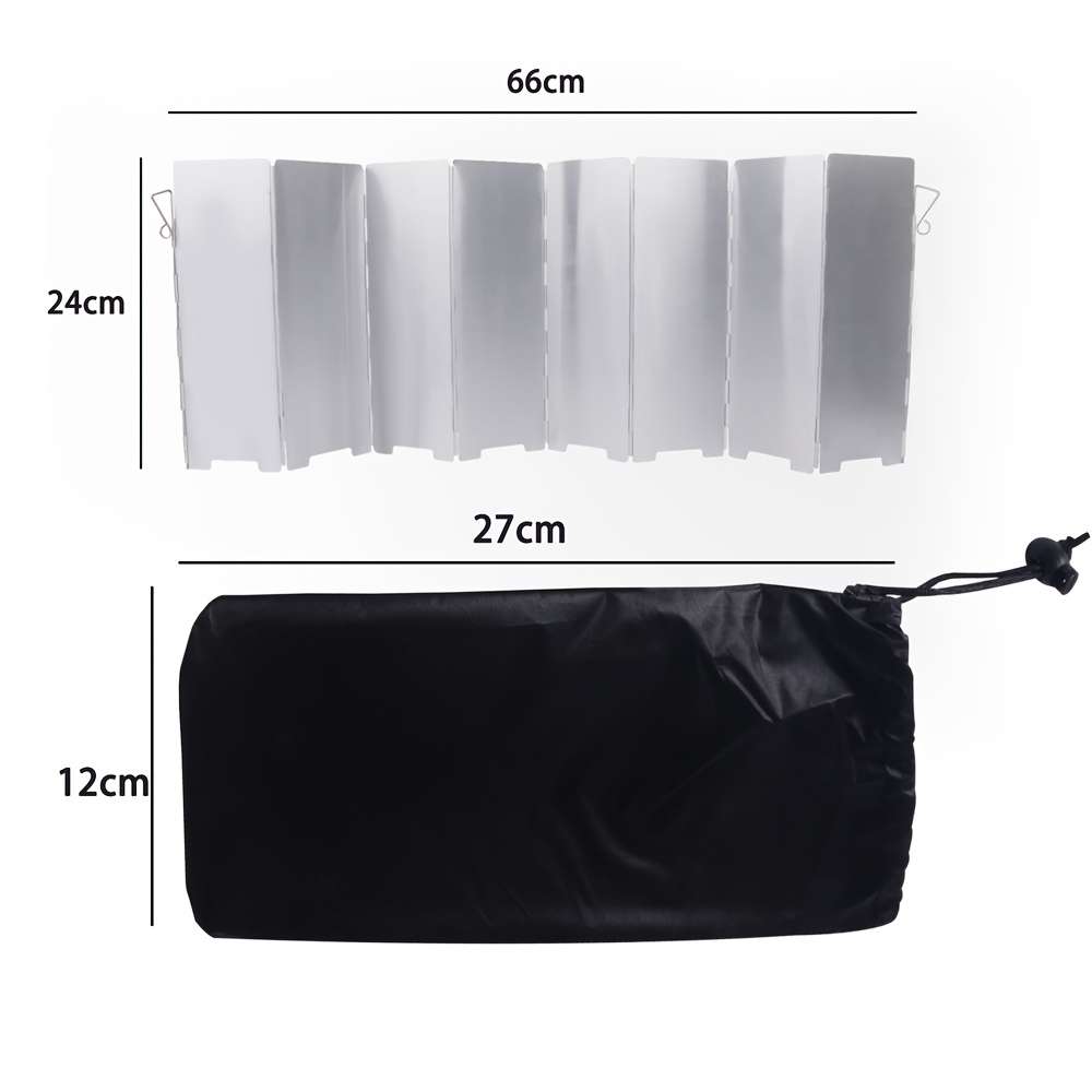 Premium Zmoon Windproof Wind Screen Gas Stove Compatible Burner Outdoor Cam 10