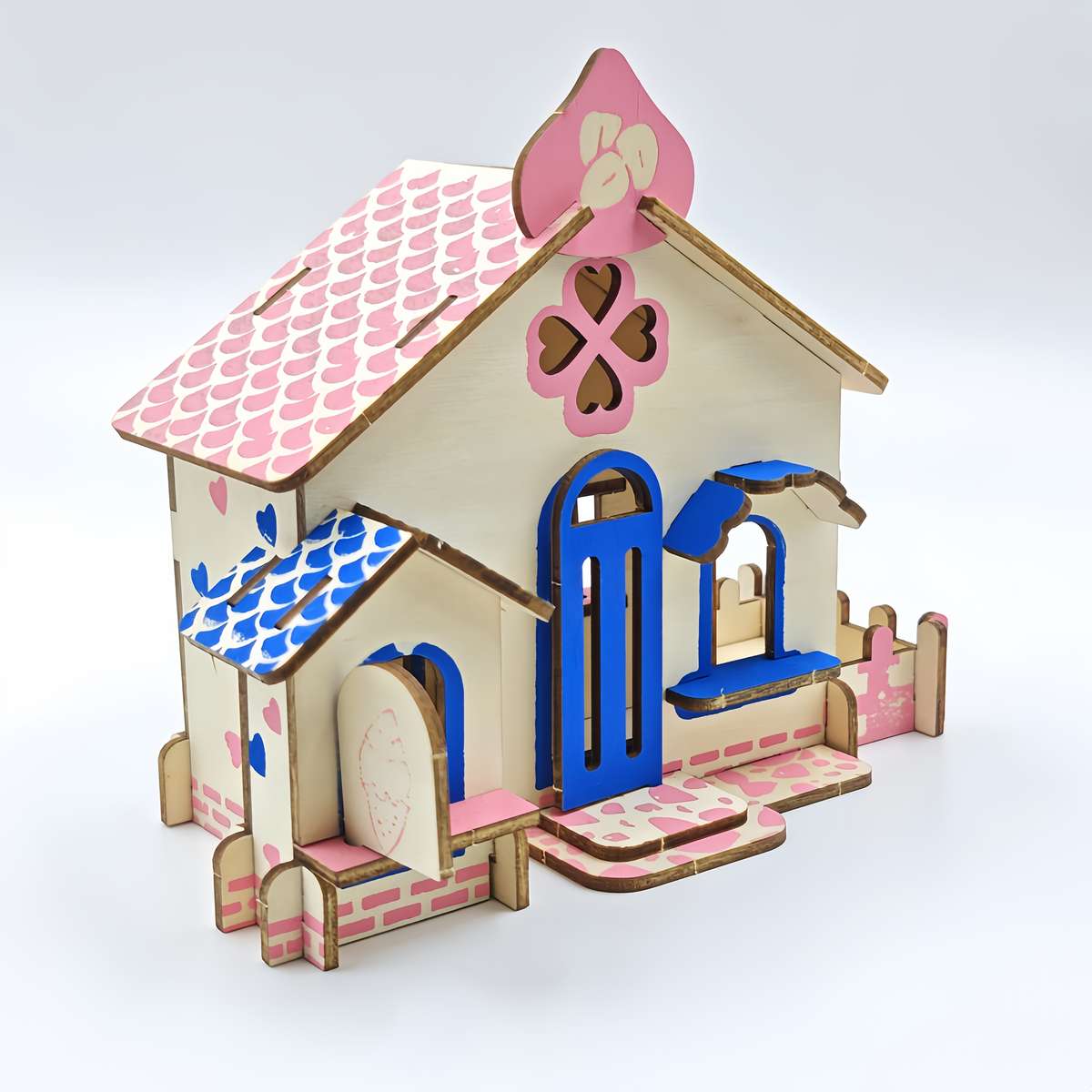 Building Toy Architectural Model Toy Set Items Chocolate House