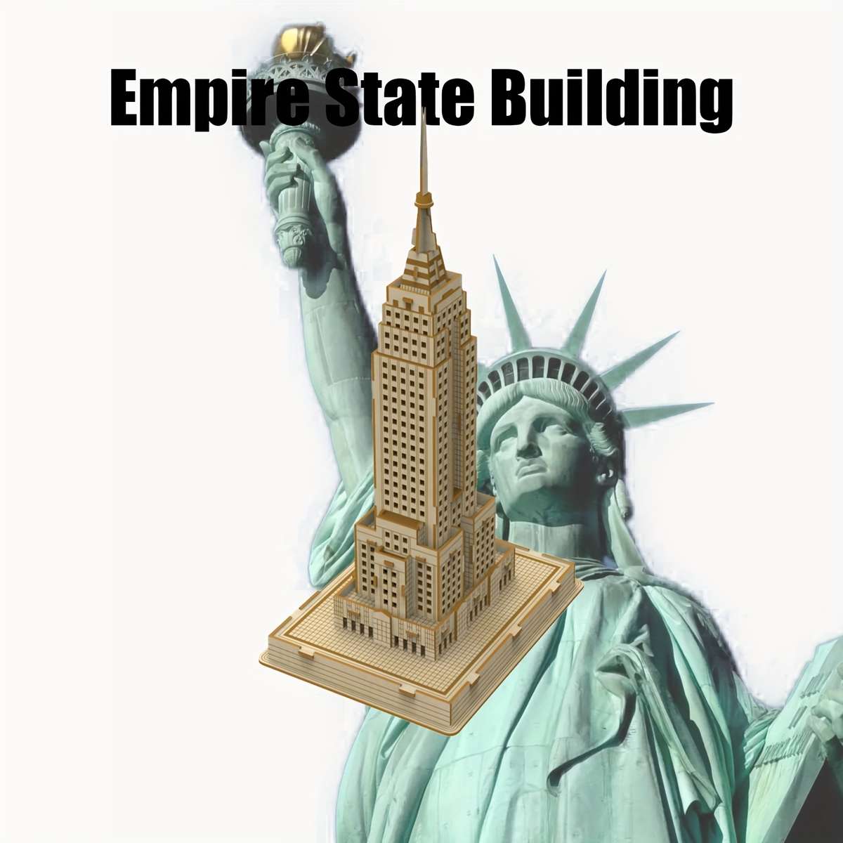 Building Toy Architectural Model Toy Set Model Empire State Building