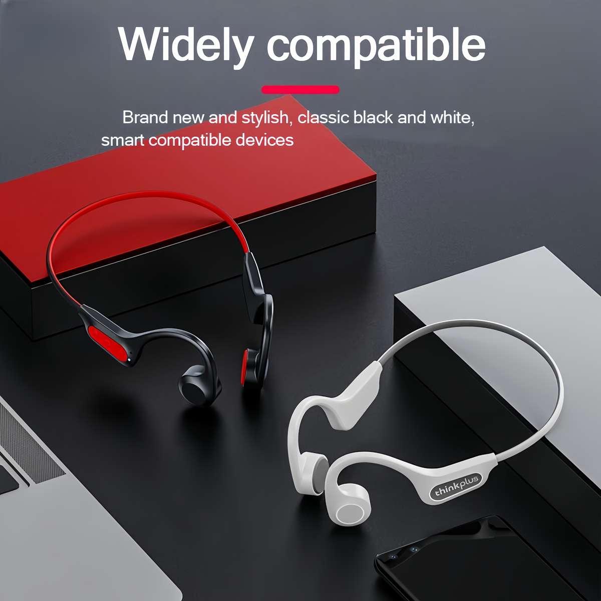 Rechargeable Wireless Earbuds Headphones Headset